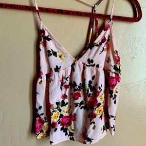 Flower tank top super cute!!